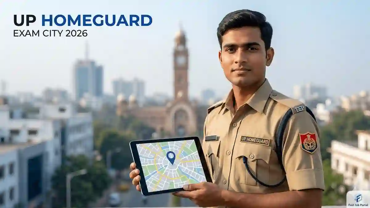 UP Homeguard Exam City 2026