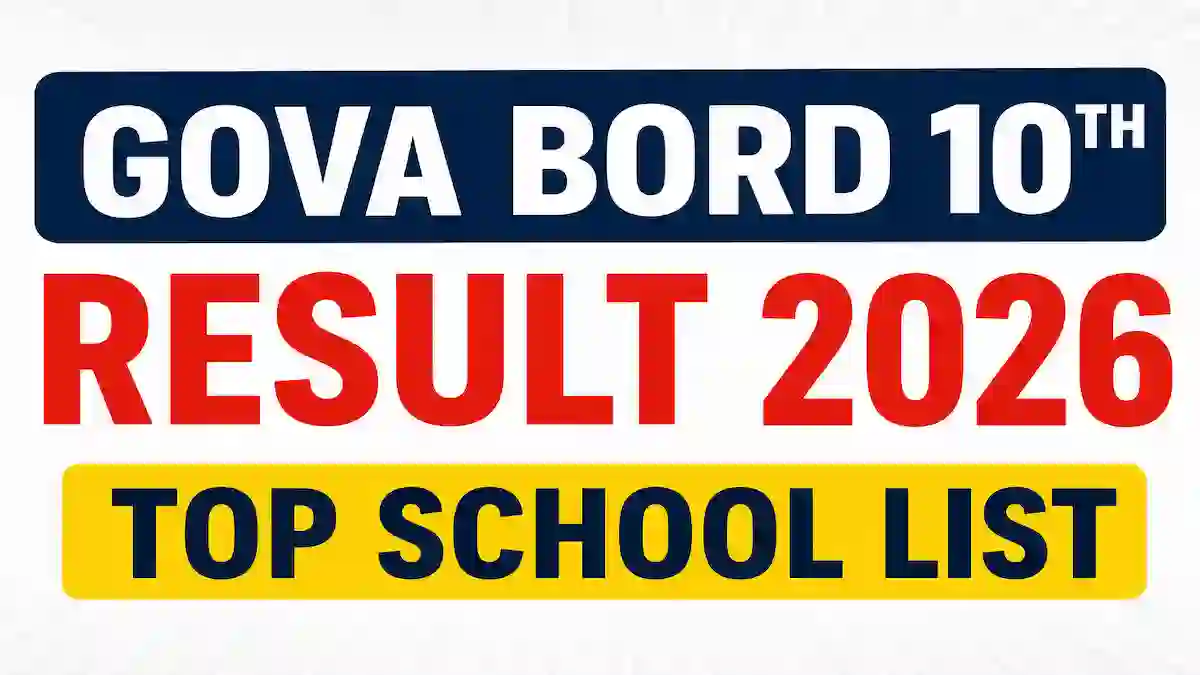 Goa Board 10th Result 2026