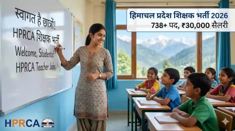 HPRCA HP Teacher Recruitment 2026