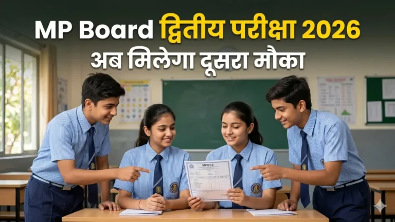 MP Board Second Exam 2026