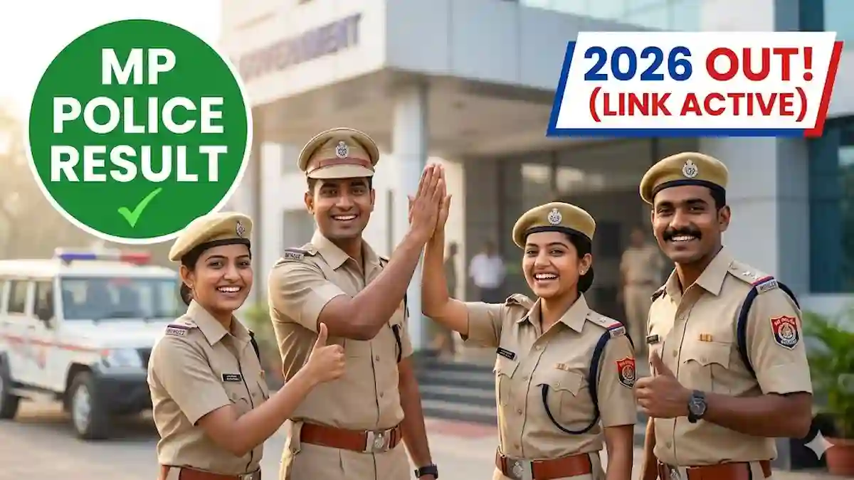 MP Police Result 2026