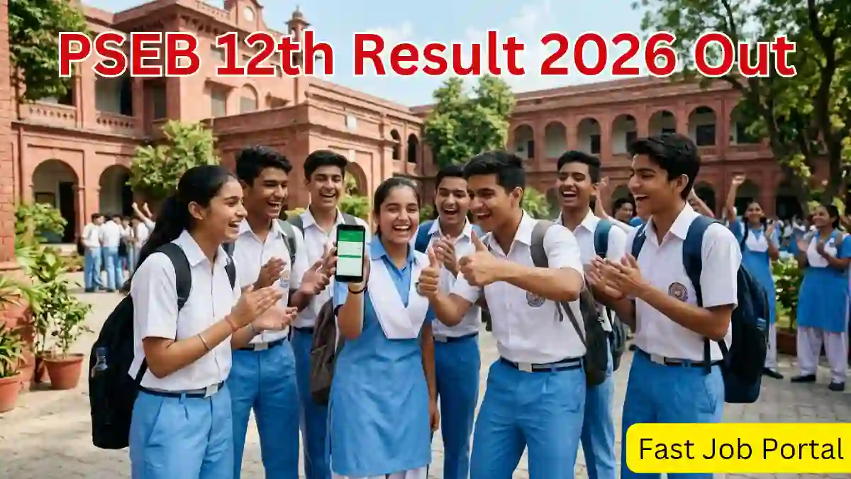 PSEB 12th Result 2026 Out